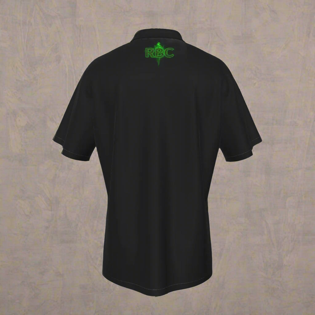 RealBud Camo Men's Hawaiian Shirt with Pocket - Four-Way Stretch & Short Sleeve Yoycol