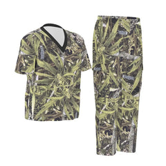 RealBud Camo Unisex Scrub Set - V Neckline, 2 Pockets, Birdseye Fabric Yoycol